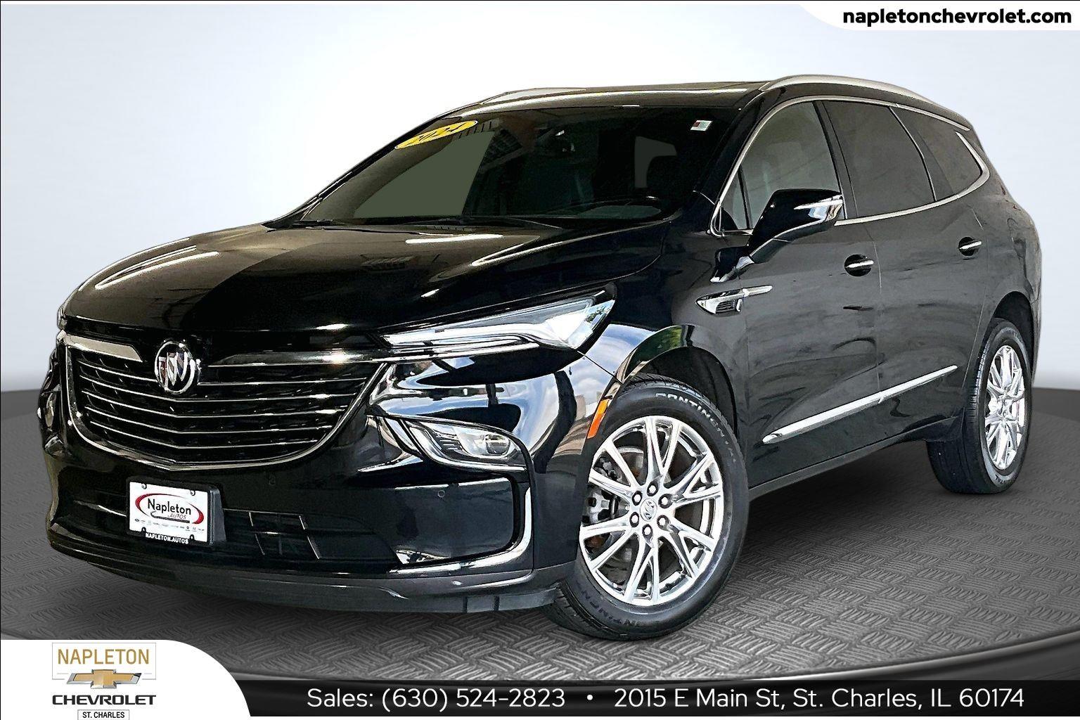 Black (Ebony Twilight Metallic) 2024 Buick Enclave SUV / Crossover Four-Wheel Drive 9-Speed Automatic