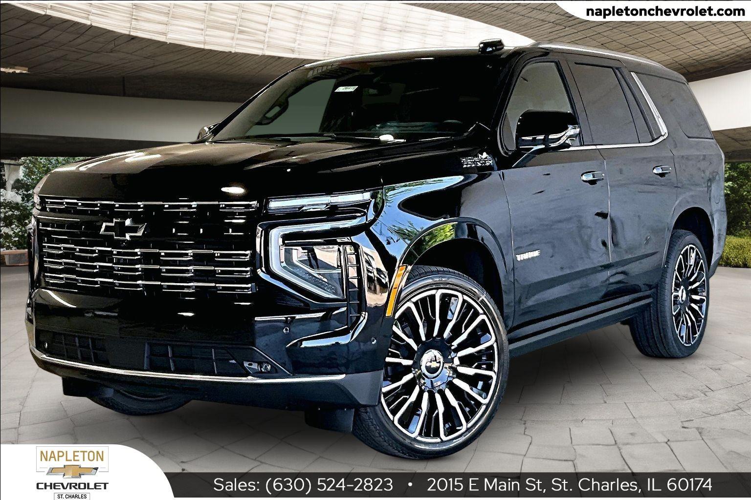 Black 2026 Chevrolet Tahoe SUV / Crossover Four-Wheel Drive Automatic