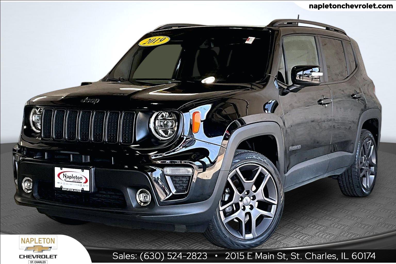 Black Clearcoat 2019 Jeep Renegade SUV / Crossover 9-Speed Automatic