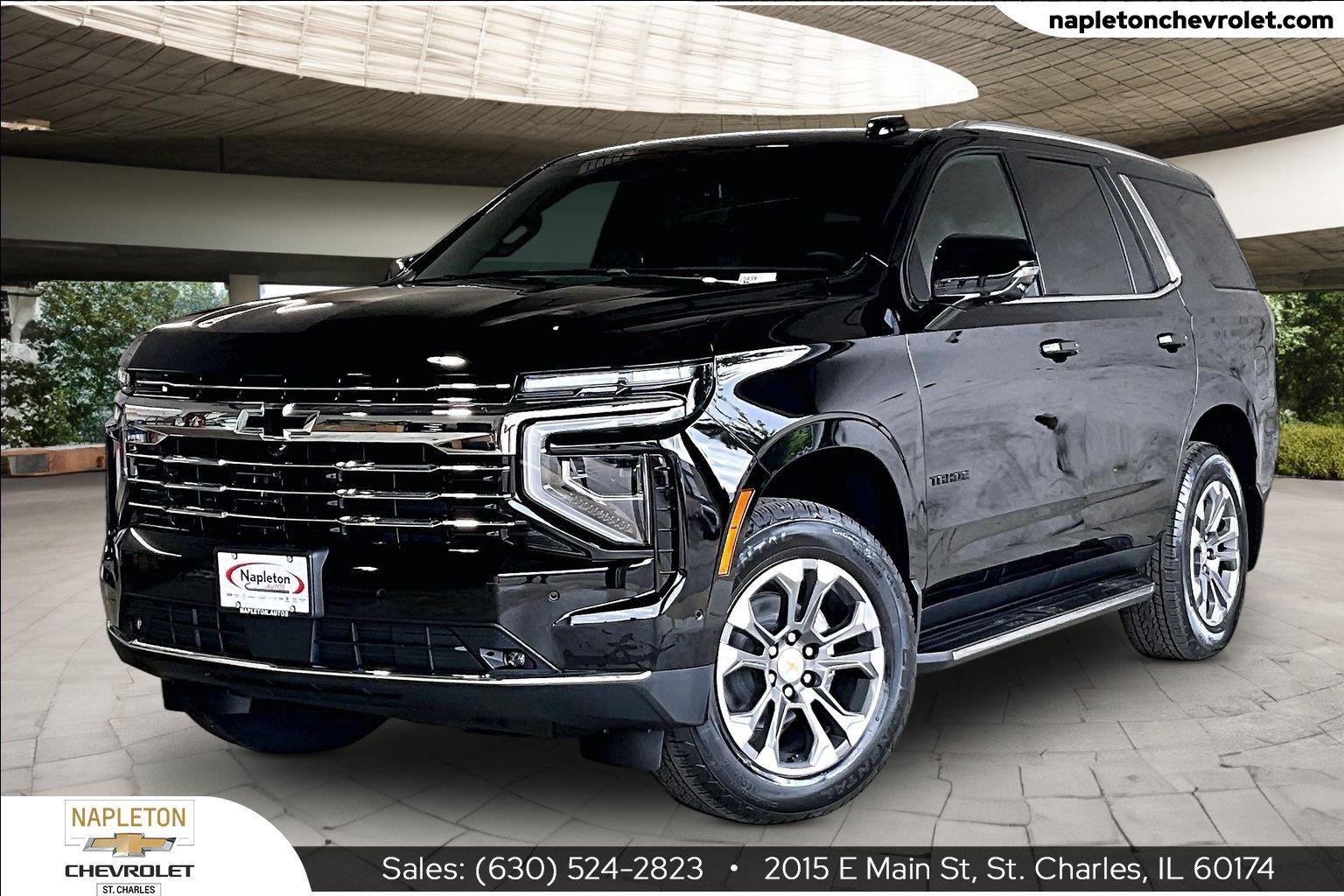Black 2026 Chevrolet Tahoe SUV / Crossover Four-Wheel Drive Automatic
