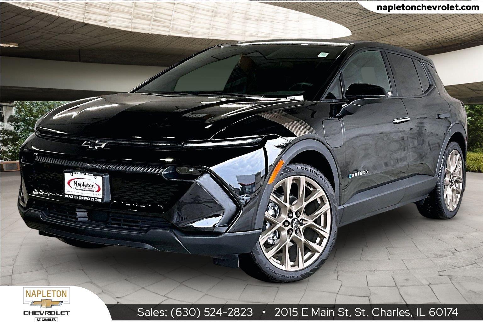 Black 2026 Chevrolet Equinox EV SUV / Crossover Front-Wheel Drive Automatic