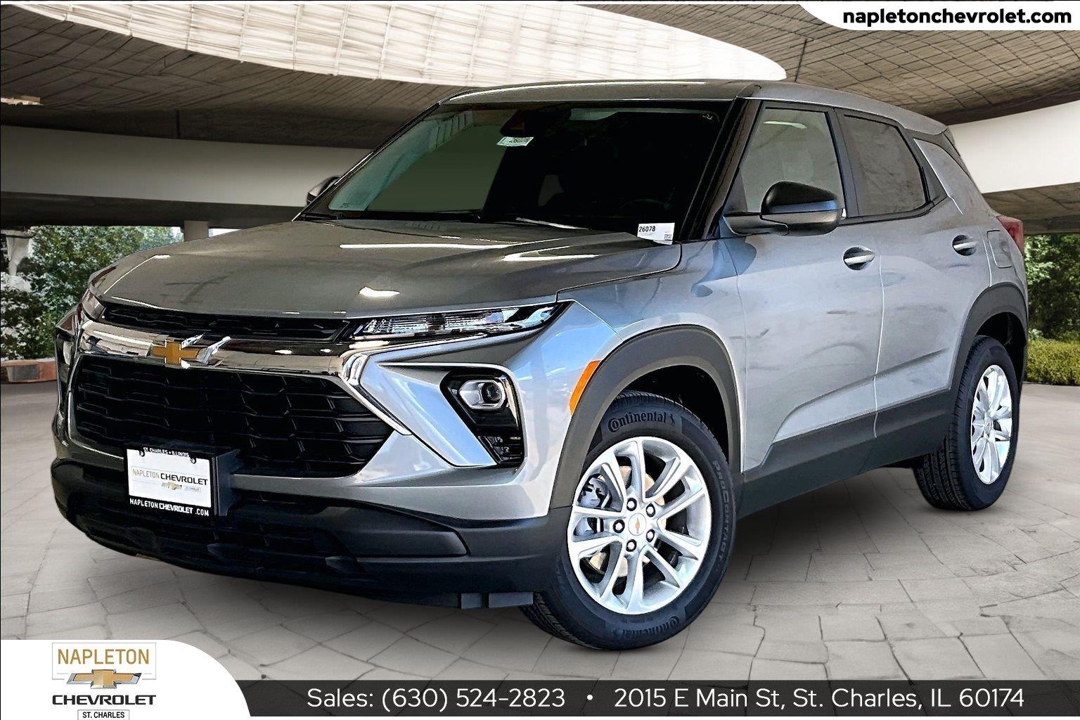 Sterling Gray Metallic 2026 Chevrolet Trailblazer SUV / Crossover Front-Wheel Drive Continuously Variable Transmission