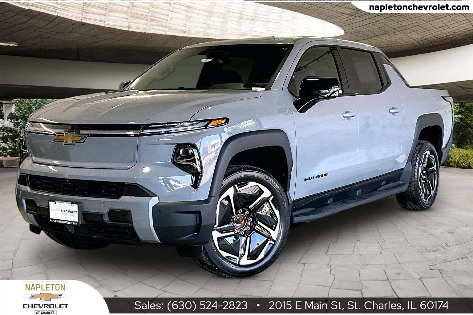 Slate Gray Metallic 2026 Chevrolet Silverado EV Pickup Truck All-Wheel Drive Automatic