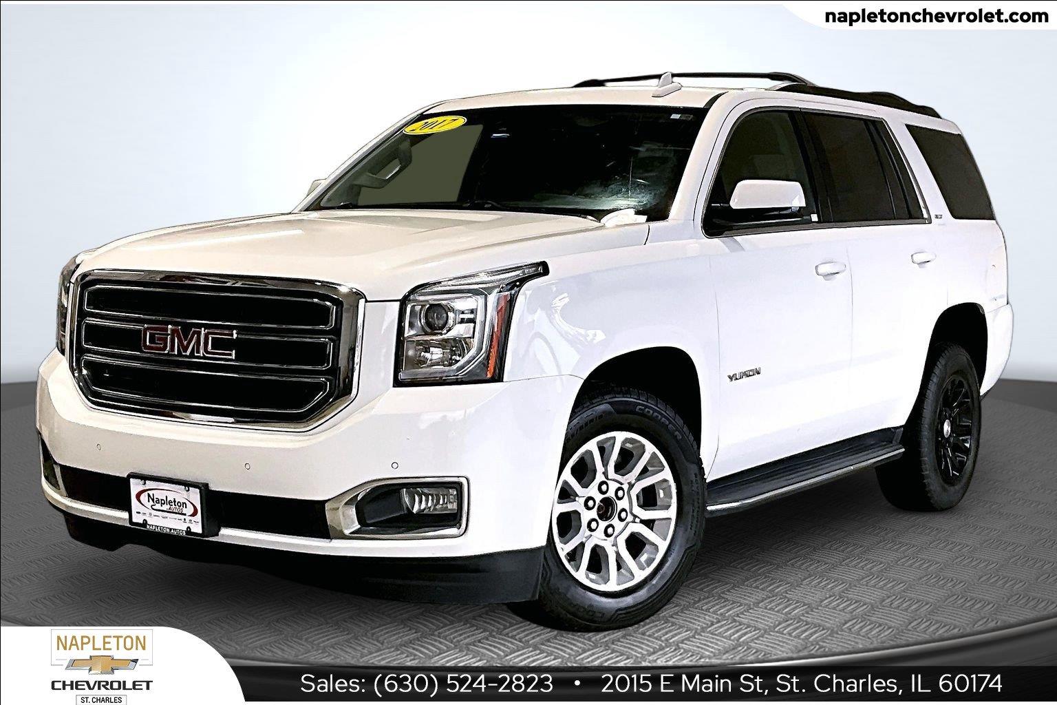 Summit White 2017 GMC Yukon SUV / Crossover Four-Wheel Drive 6-Speed Automatic