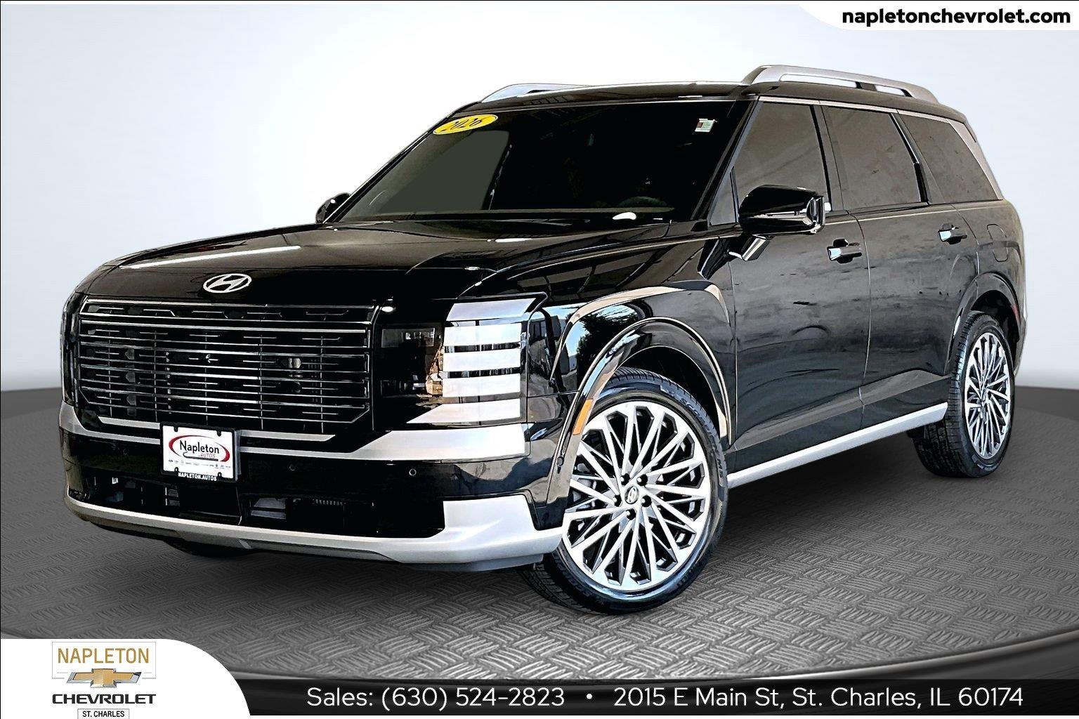 Abyss Black Pearl 2026 Hyundai Palisade Hybrid SUV / Crossover All-Wheel Drive Automatic