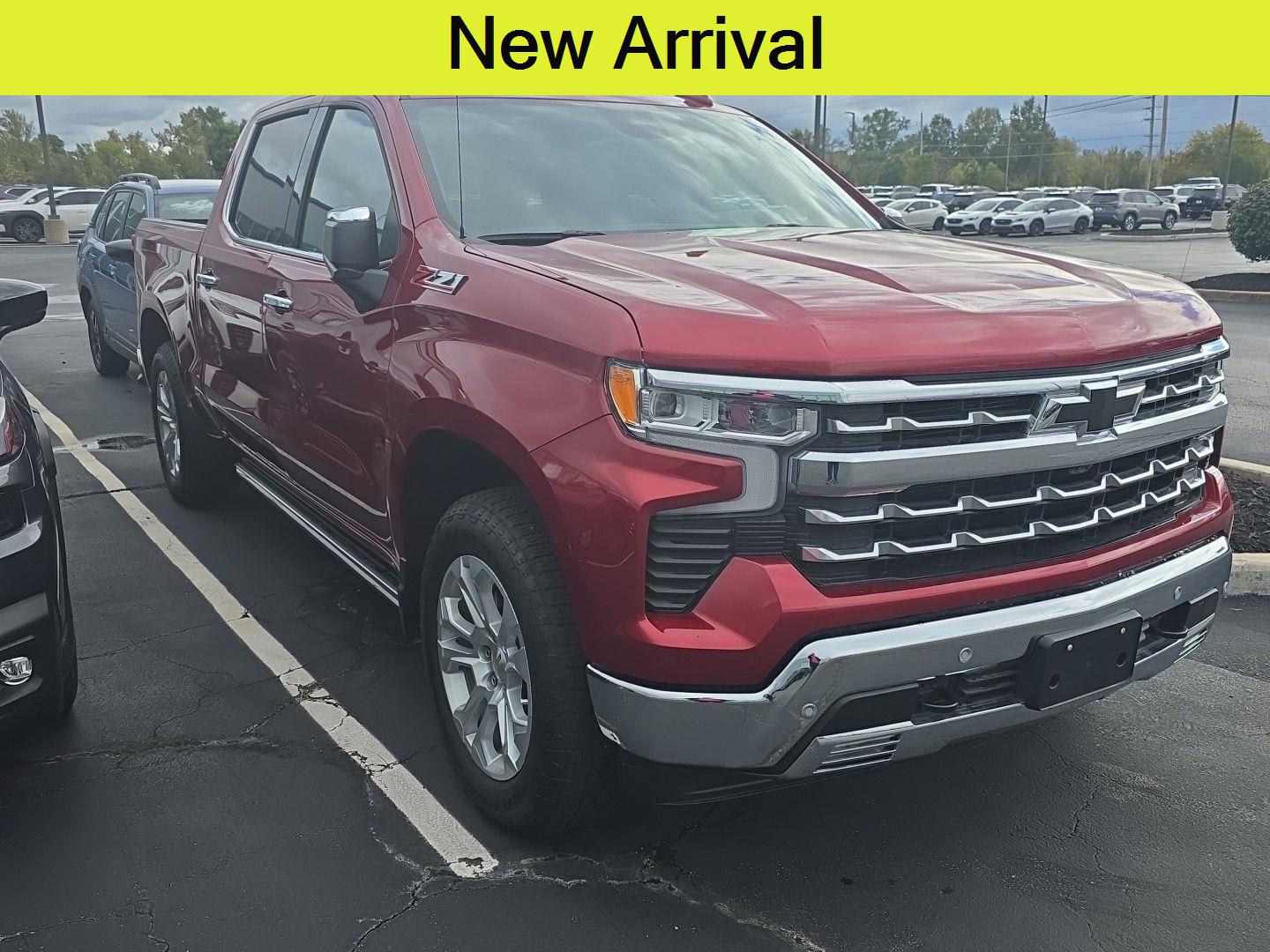Radiant Red Tintcoat 2026 Chevrolet Silverado 1500 Pickup Truck Four-Wheel Drive Automatic