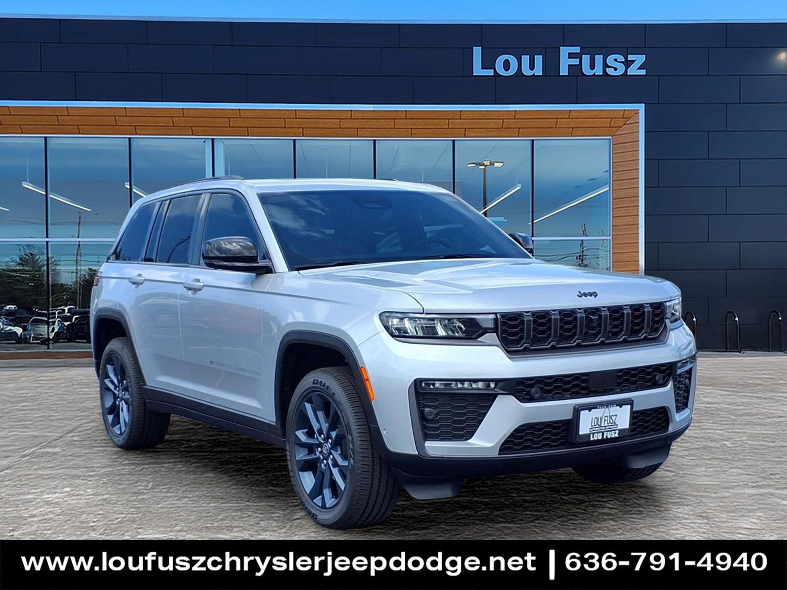 Silver Zynith 2026 Jeep Grand Cherokee SUV / Crossover Four-Wheel Drive 8-Speed Automatic