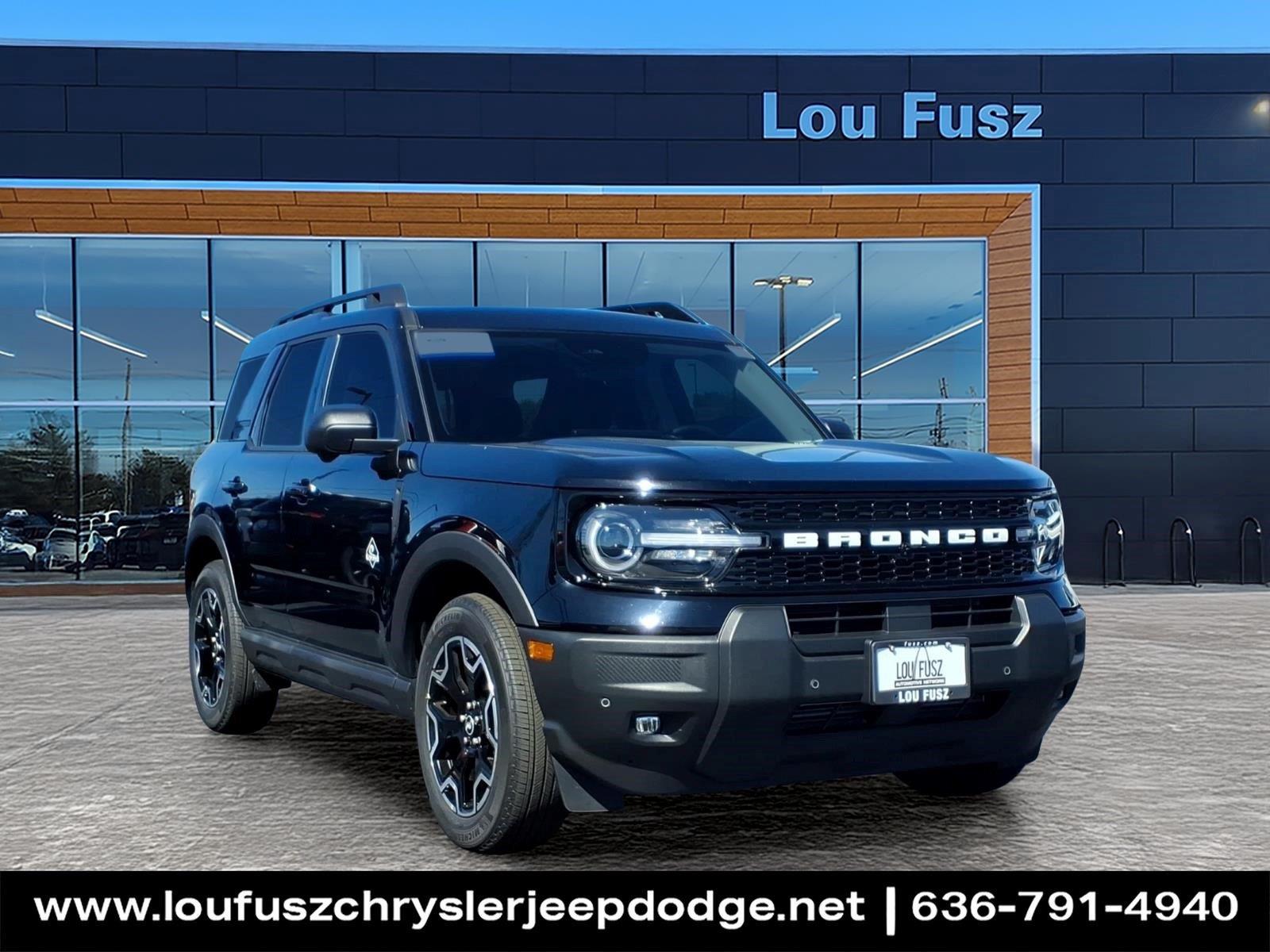 Shadow Black 2025 Ford Bronco Sport SUV / Crossover All-Wheel Drive 8-Speed Automatic