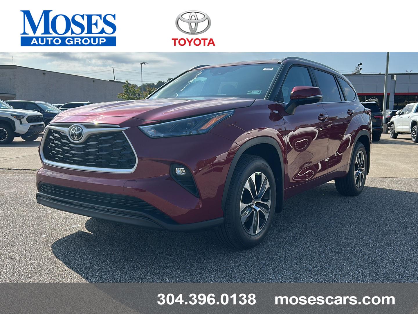 Red (Ruby Flare Pearl) 2026 Toyota Highlander SUV / Crossover All-Wheel Drive Automatic