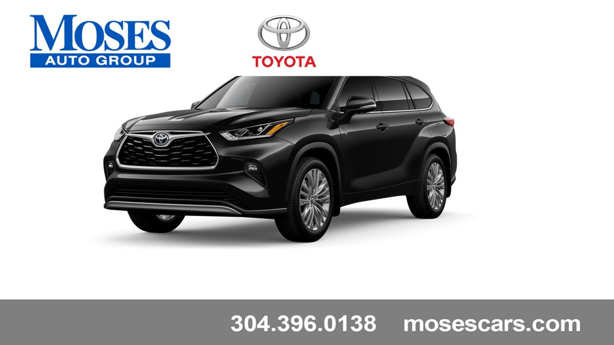 Midnight Black Metallic 2026 Toyota Highlander Platinum AWD SUV / Crossover All-Wheel Drive 8-Speed Automatic