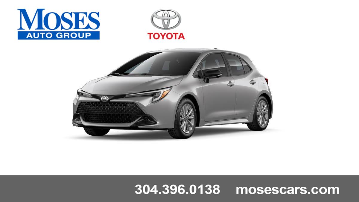 Classic Silver Metallic 2026 Toyota Corolla Hatchback SE FWD Hatchback Front-Wheel Drive Continuously Variable Transmission