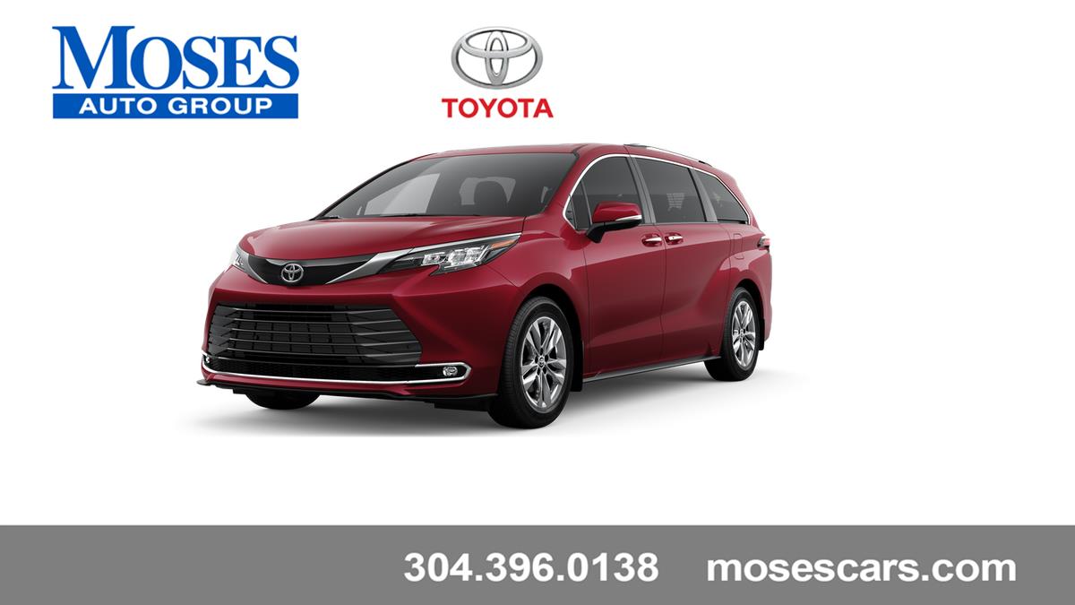 Red (Ruby Flare Pearl) 2026 Toyota Sienna Minivan All-Wheel Drive Continuously Variable Transmission