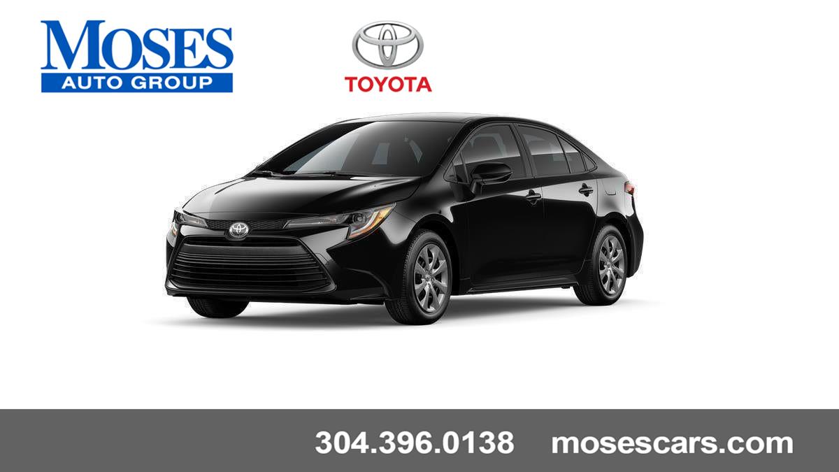Midnight Black Metallic 2026 Toyota Corolla Sedan Front-Wheel Drive Continuously Variable Transmission