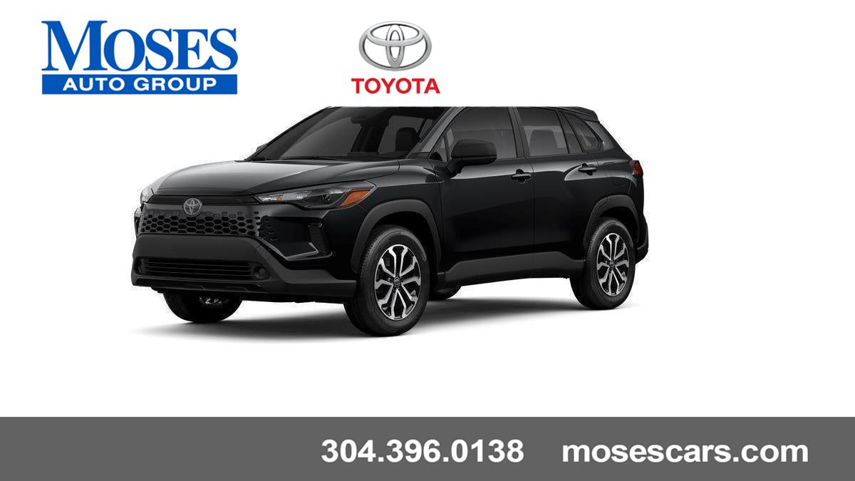 Jet Black 2026 Toyota Corolla Cross Hybrid SUV / Crossover All-Wheel Drive Continuously Variable Transmission