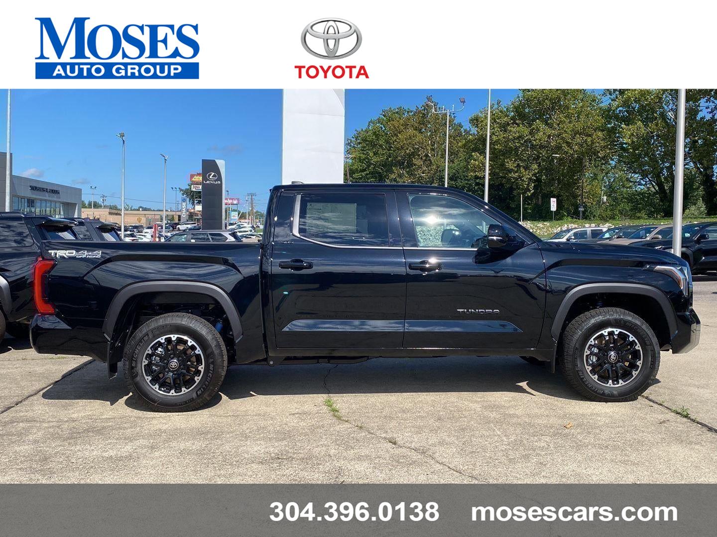 Midnight Black Metallic 2026 Toyota Tundra Pickup Truck Four-Wheel Drive Automatic