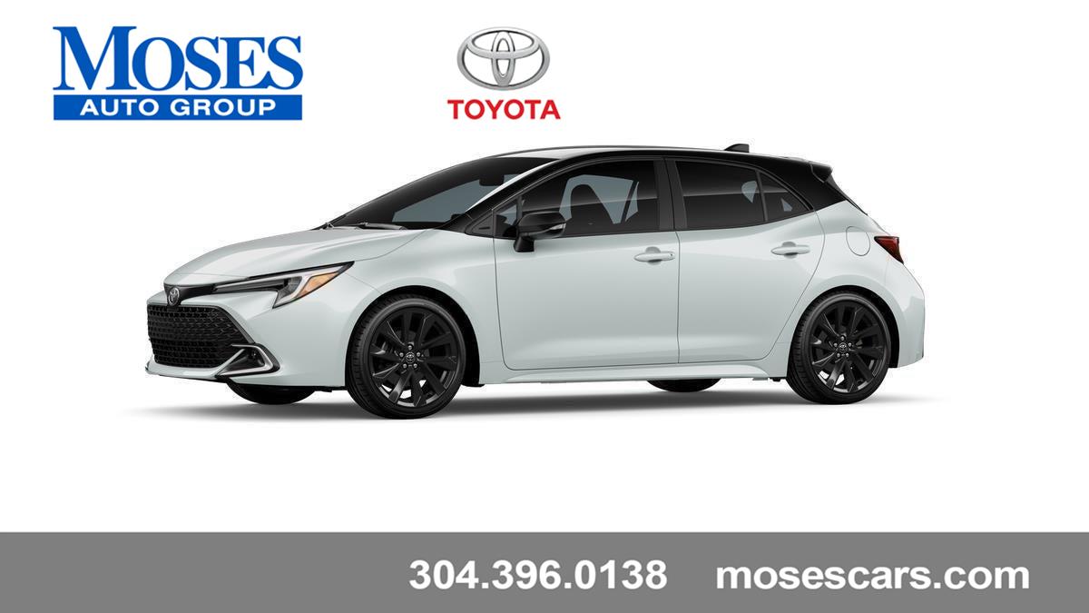 Wind Chill Pearl w/Midnight Black Metallic Roof 2026 Toyota Corolla Hatchback Hatchback Front-Wheel Drive Continuously Variable Transmission