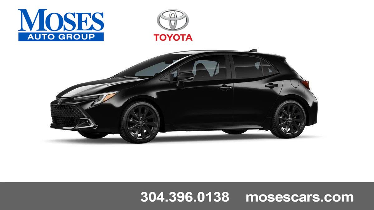Midnight Black Metallic 2026 Toyota Corolla Hatchback Hatchback Front-Wheel Drive Continuously Variable Transmission