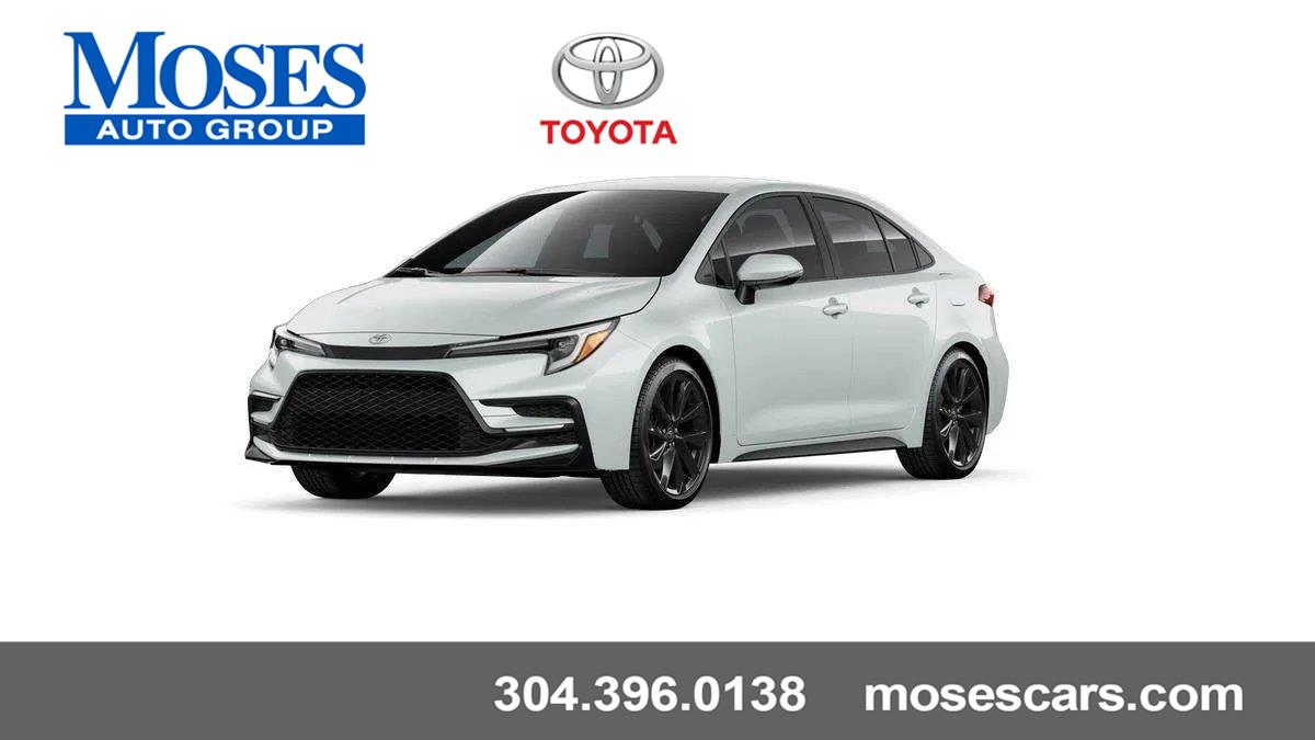 White (Wind Chill Pearl) 2026 Toyota Corolla Sedan Front-Wheel Drive Continuously Variable Transmission