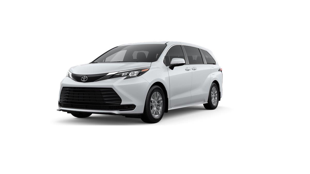 Ice Cap 2026 Toyota Sienna Minivan All-Wheel Drive Continuously Variable Transmission