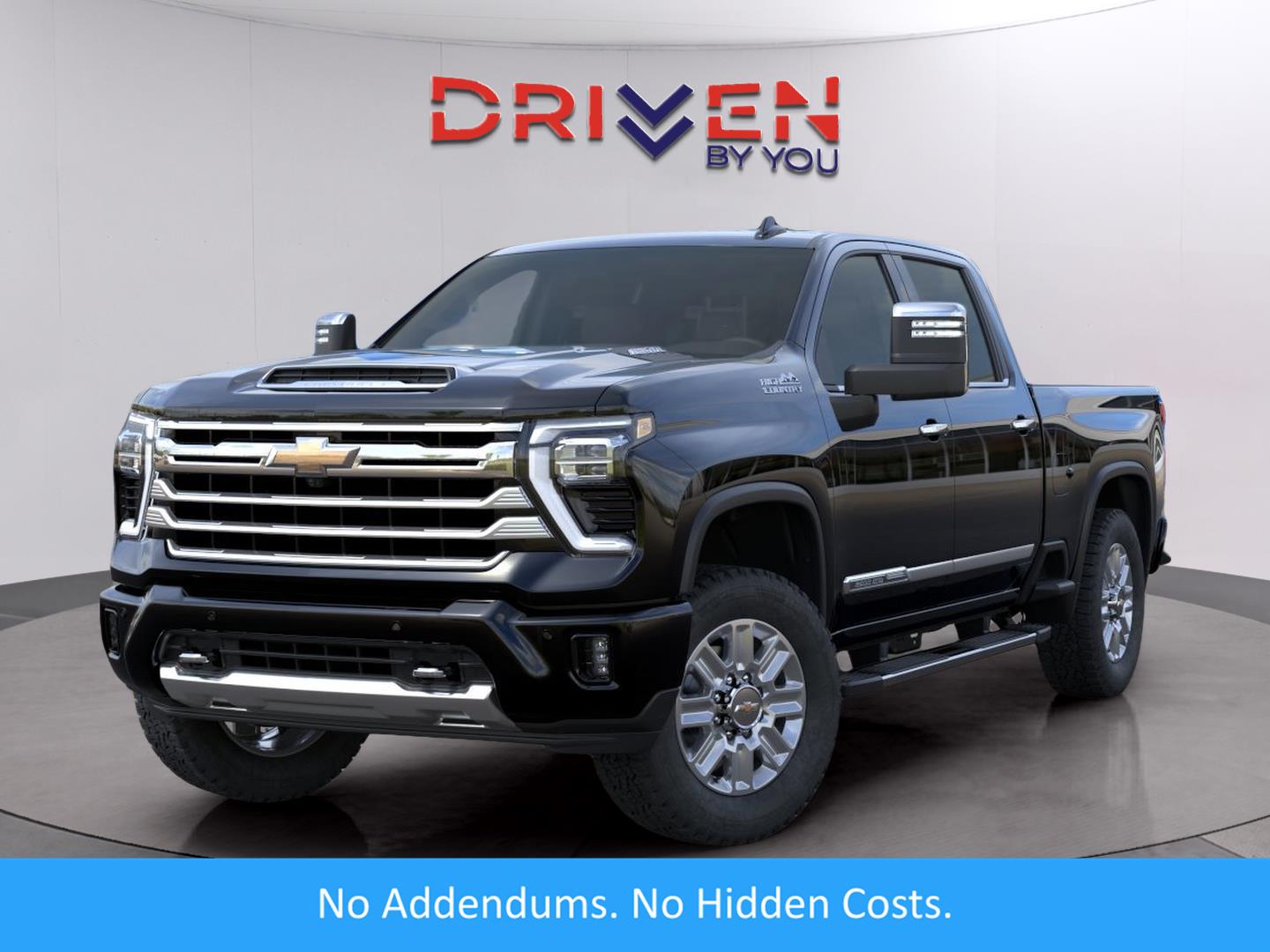 Black 2026 Chevrolet Silverado 2500HD High Country Crew Cab 4WD Pickup Truck Four-Wheel Drive Automatic