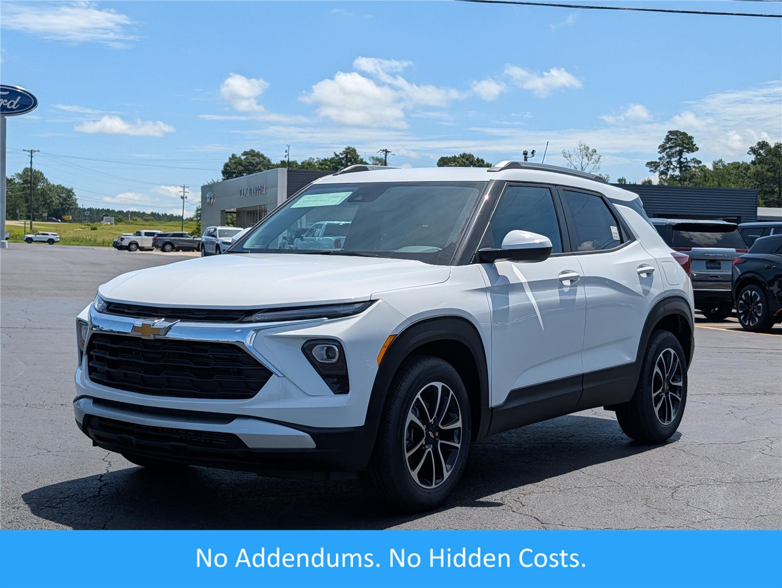 Summit White 2026 Chevrolet Trailblazer LT FWD SUV / Crossover Front-Wheel Drive Continuously Variable Transmission