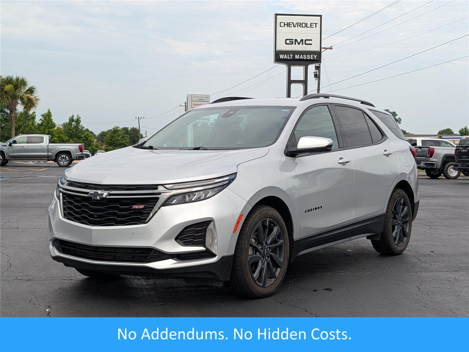 Silver Ice Metallic 2022 Chevrolet Equinox SUV / Crossover Front-Wheel Drive 6-Speed Automatic Overdrive