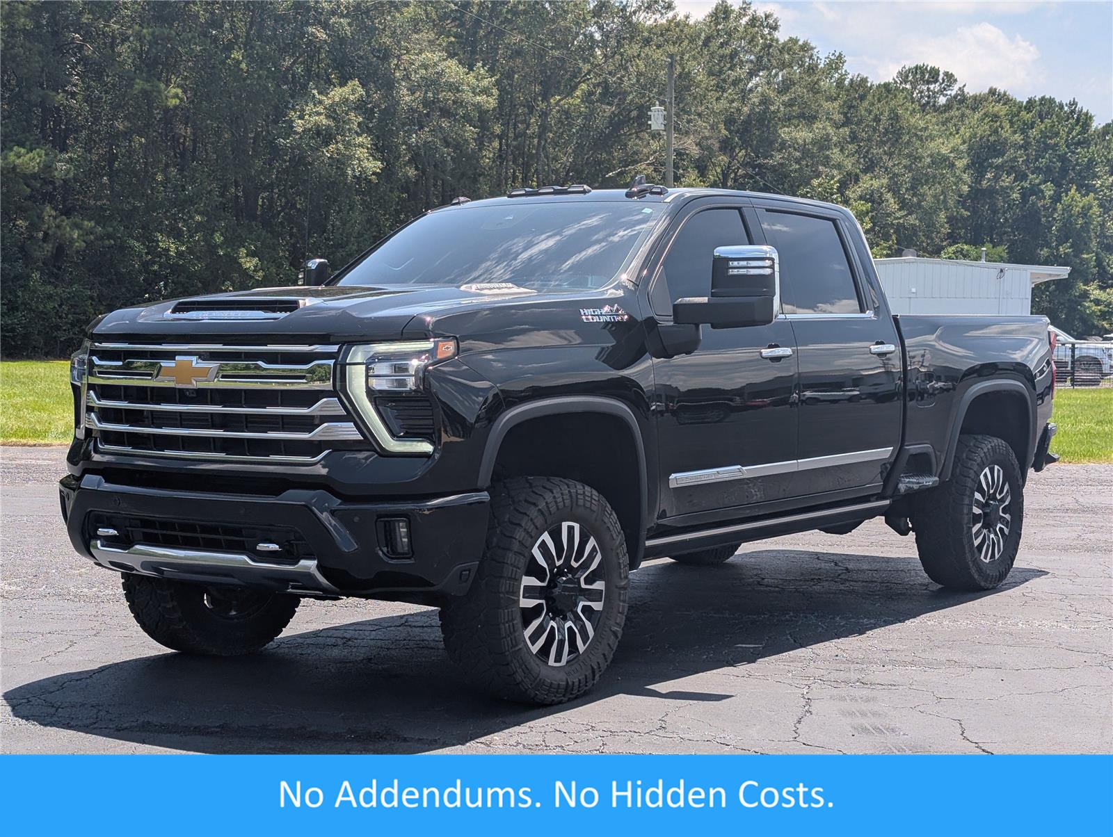 Black 2024 Chevrolet Silverado 2500HD Pickup Truck Four-Wheel Drive Automatic