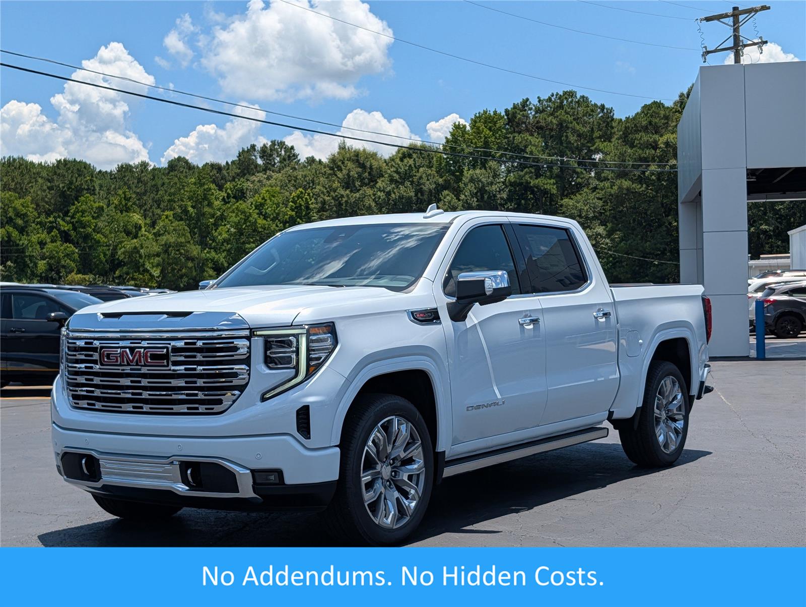 Glacier White Tricoat 2026 GMC Sierra 1500 Pickup Truck Four-Wheel Drive Automatic