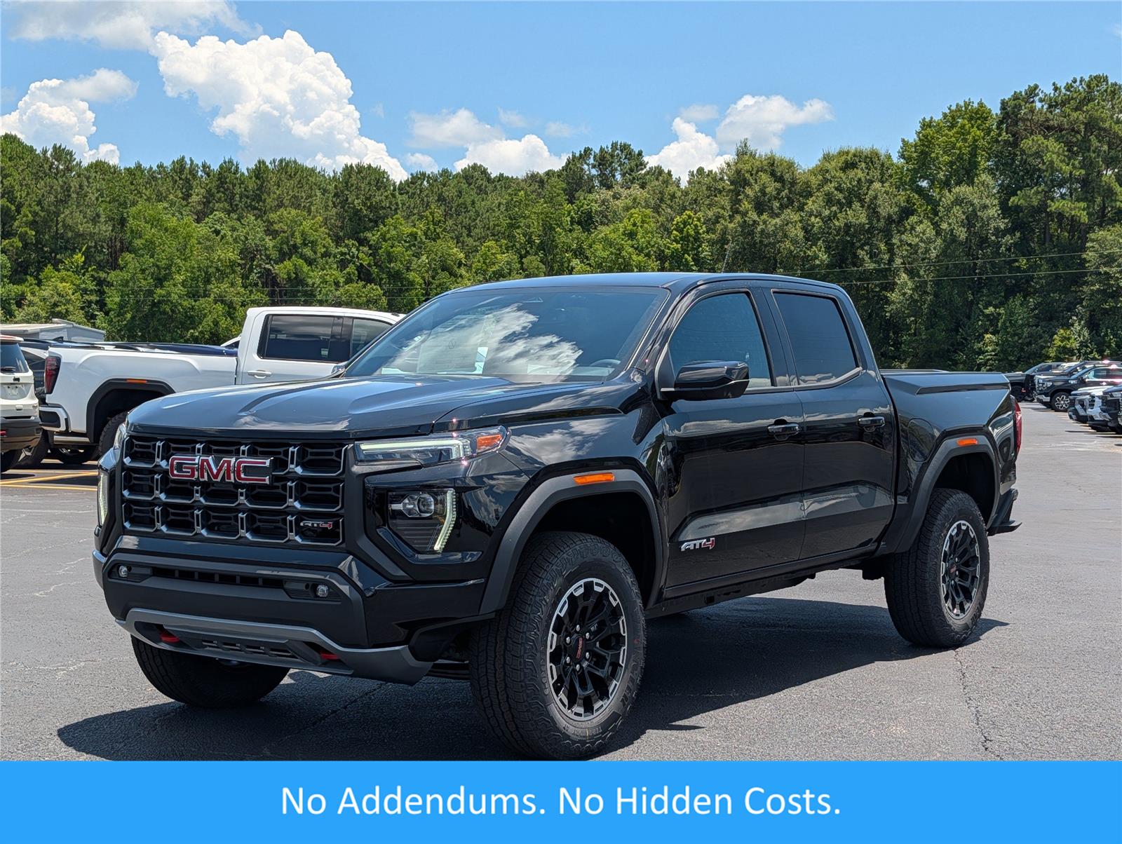 Onyx Black 2026 GMC Canyon Pickup Truck Four-Wheel Drive 8-Speed Automatic