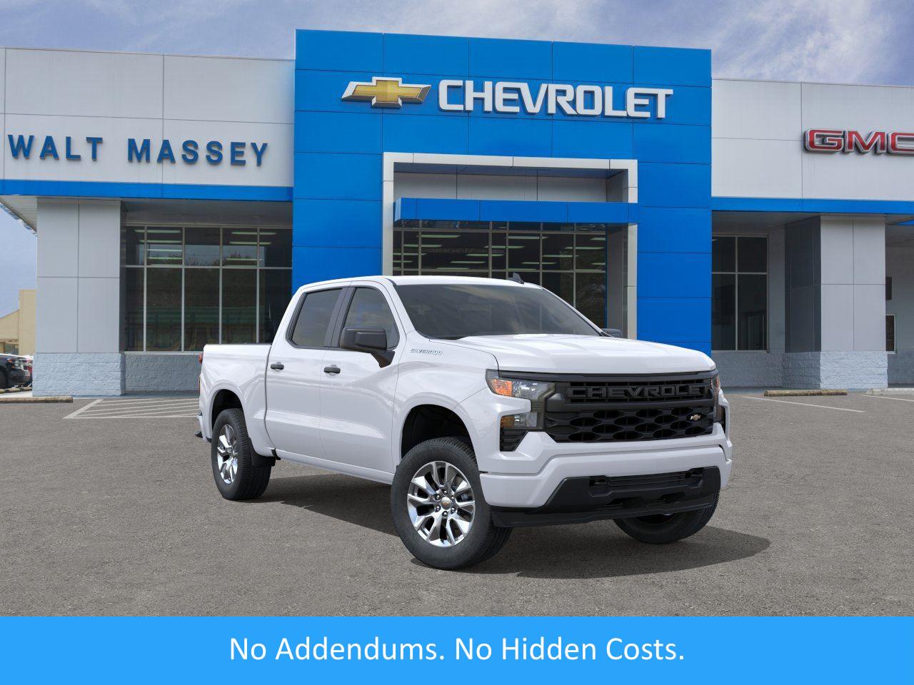 Summit White 2026 Chevrolet Silverado 1500 Pickup Truck 4X2 8-Speed Automatic
