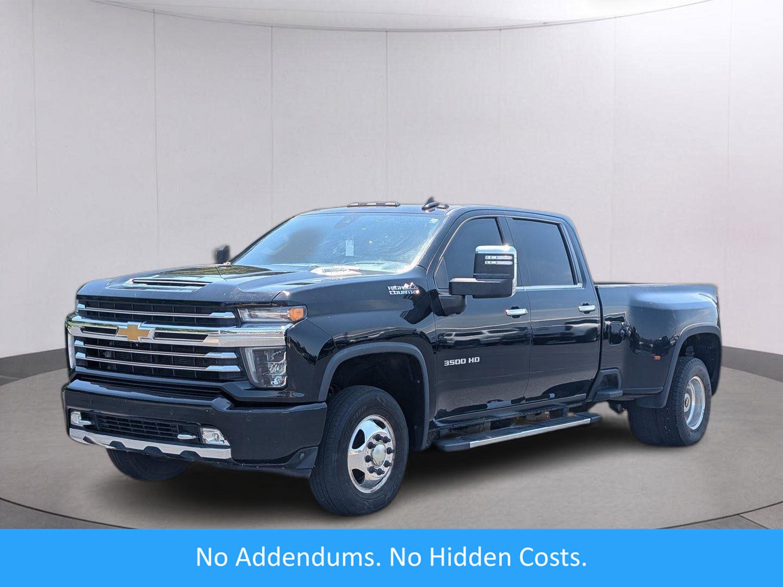 Black 2020 Chevrolet Silverado 3500HD Pickup Truck Four-Wheel Drive Automatic