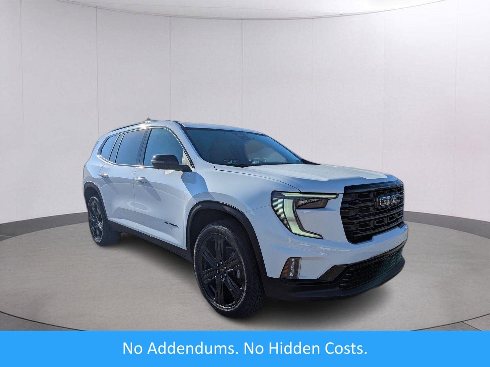 Summit White 2026 GMC Acadia SUV / Crossover Front-Wheel Drive 8-Speed Automatic