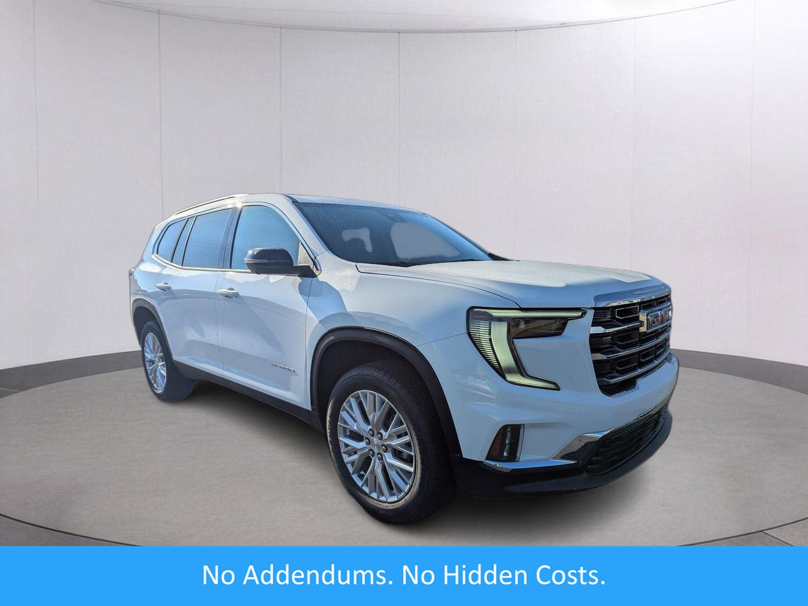 Summit White 2026 GMC Acadia SUV / Crossover Front-Wheel Drive 8-Speed Automatic