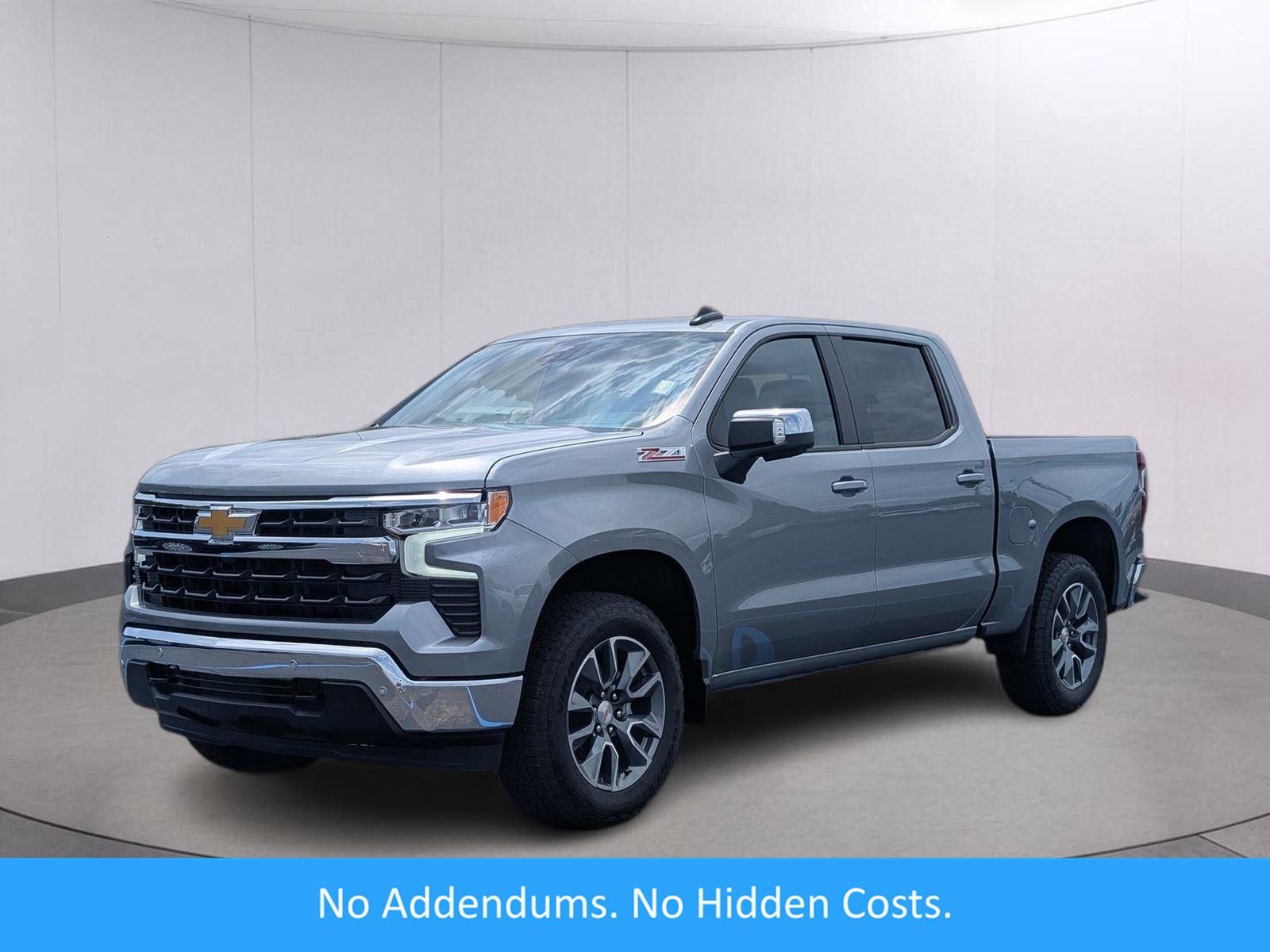 Sterling Gray Metallic 2026 Chevrolet Silverado 1500 Pickup Truck Four-Wheel Drive Automatic