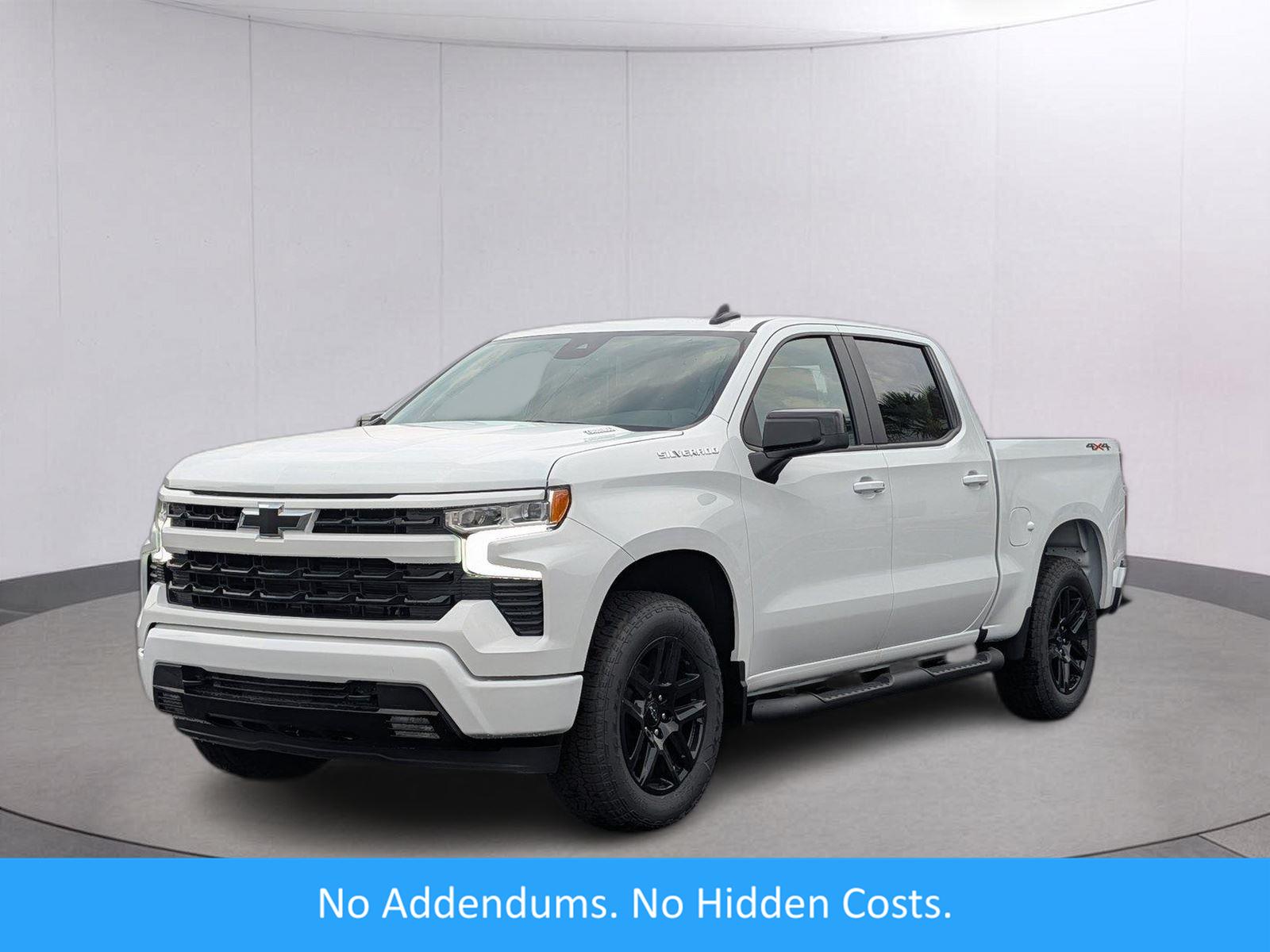 Summit White 2026 Chevrolet Silverado 1500 Pickup Truck Four-Wheel Drive 8-Speed Automatic