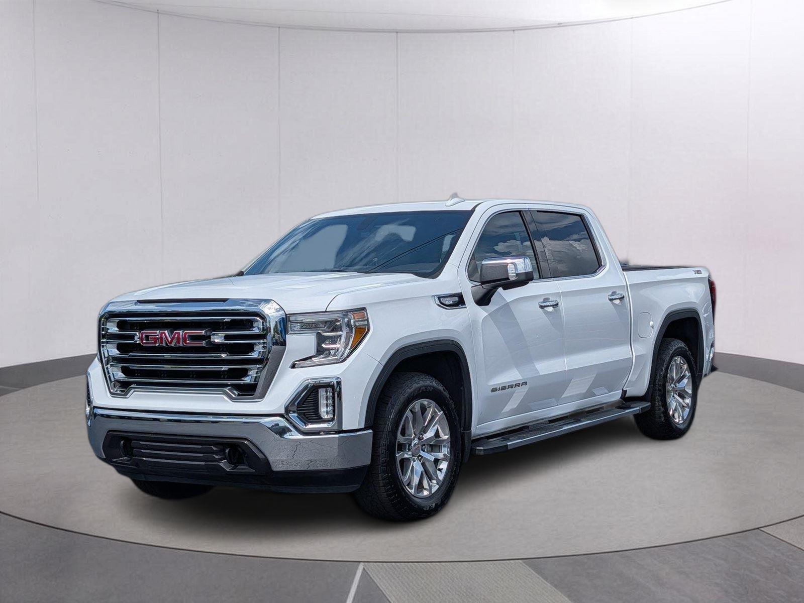Summit White 2019 GMC Sierra 1500 Pickup Truck Four-Wheel Drive 8-Speed Automatic