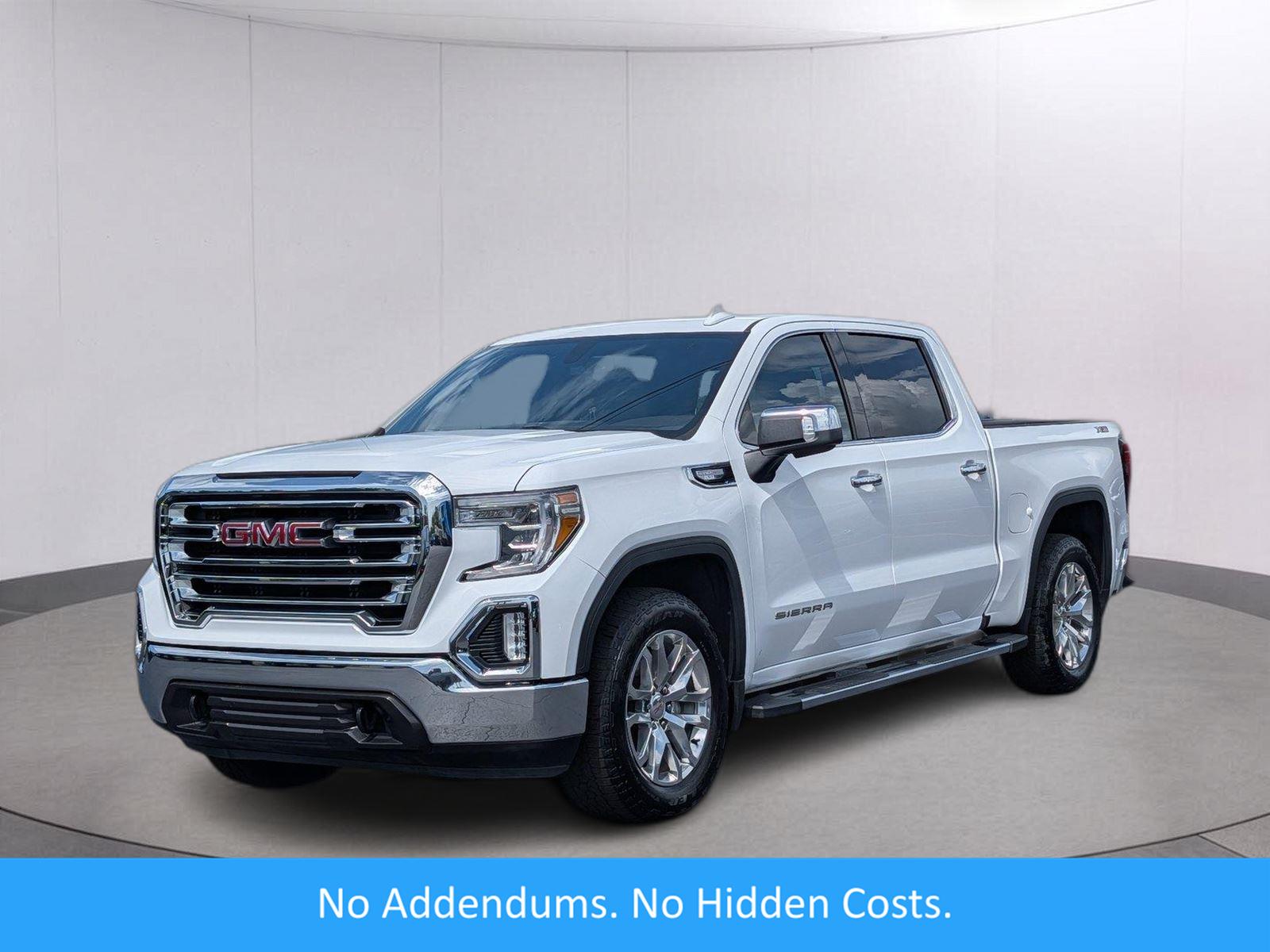 Summit White 2019 GMC Sierra 1500 Pickup Truck Four-Wheel Drive 8-Speed Automatic
