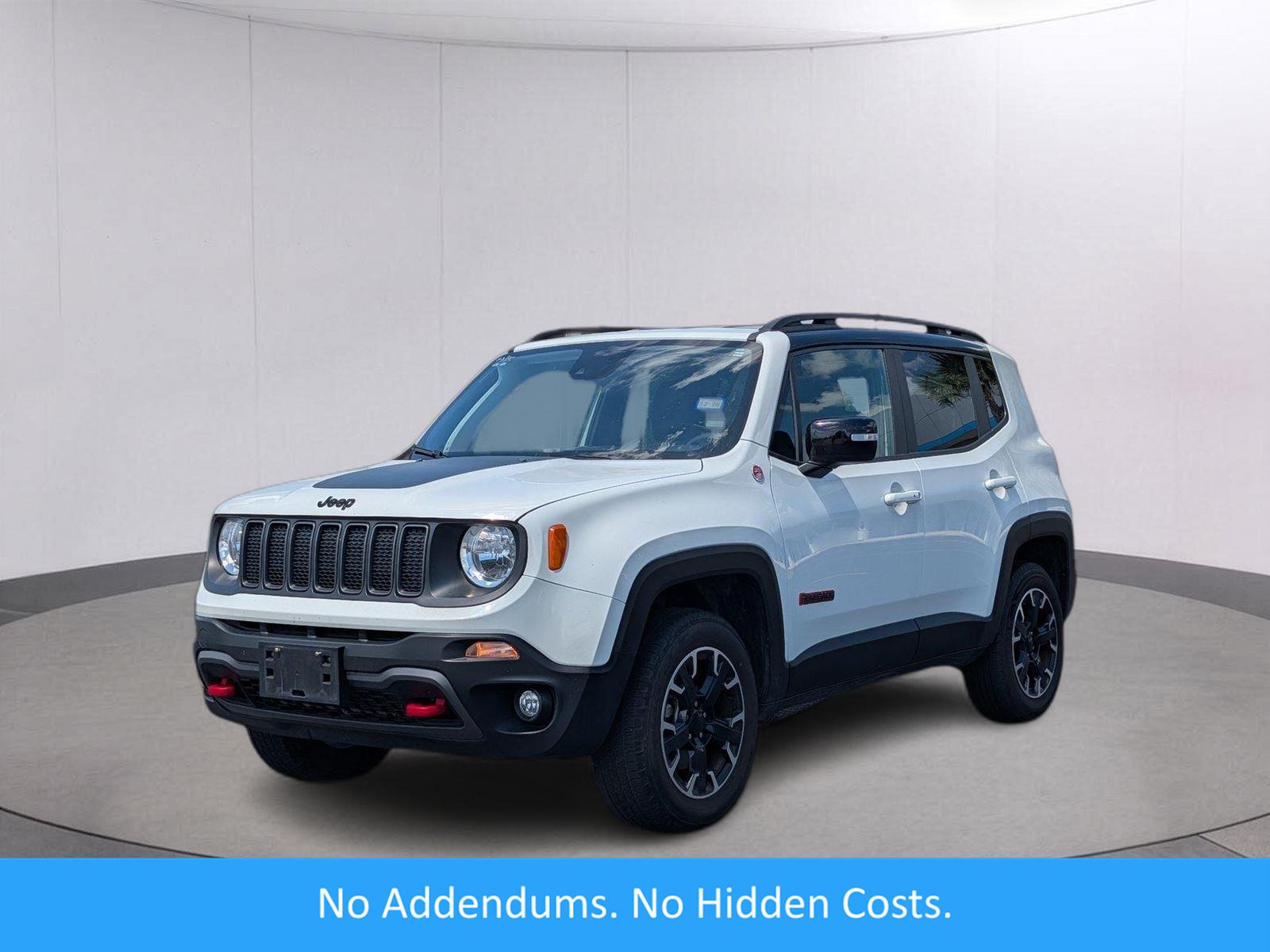 Alpine White Clearcoat 2023 Jeep Renegade SUV / Crossover Four-Wheel Drive 9-Speed Automatic
