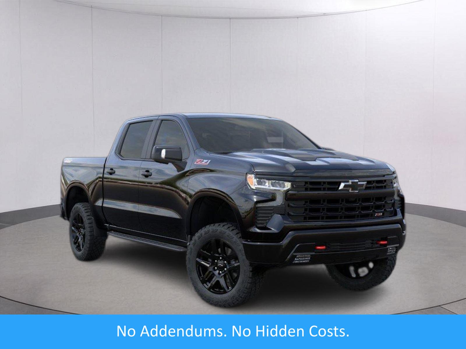 Black 2026 Chevrolet Silverado 1500 Pickup Truck Four-Wheel Drive Automatic