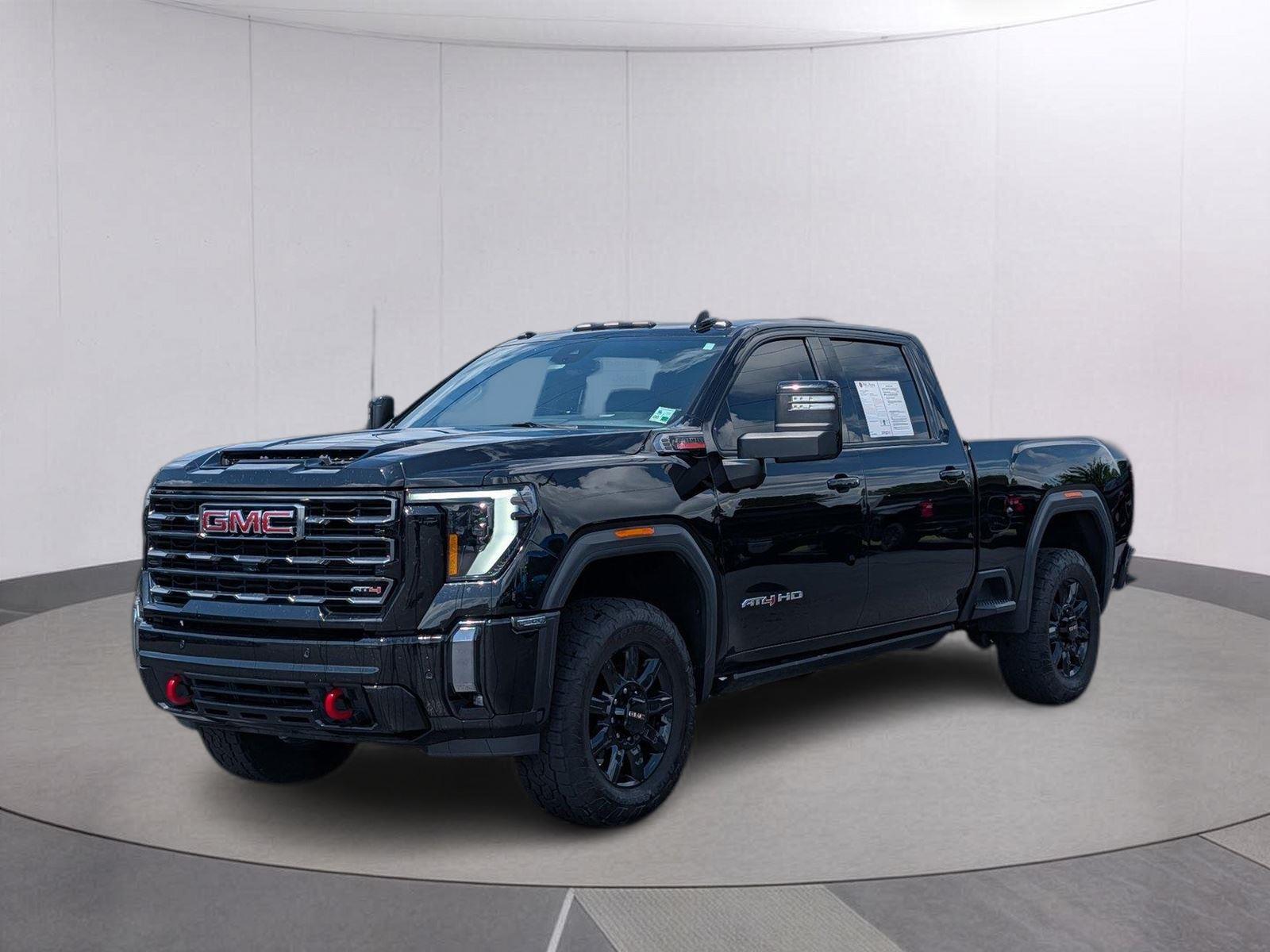 Onyx Black 2024 GMC Sierra 2500HD Pickup Truck Four-Wheel Drive Automatic