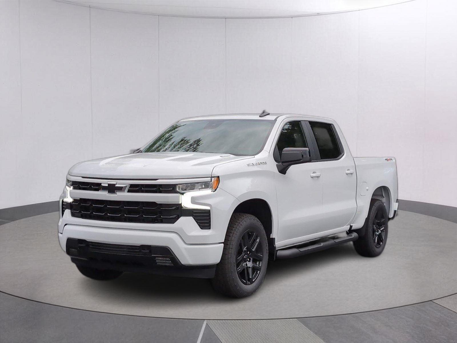 Summit White 2026 Chevrolet Silverado 1500 Pickup Truck Four-Wheel Drive 8-Speed Automatic
