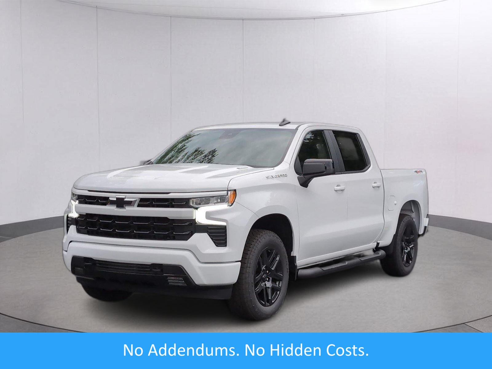 Summit White 2026 Chevrolet Silverado 1500 Pickup Truck Four-Wheel Drive 8-Speed Automatic