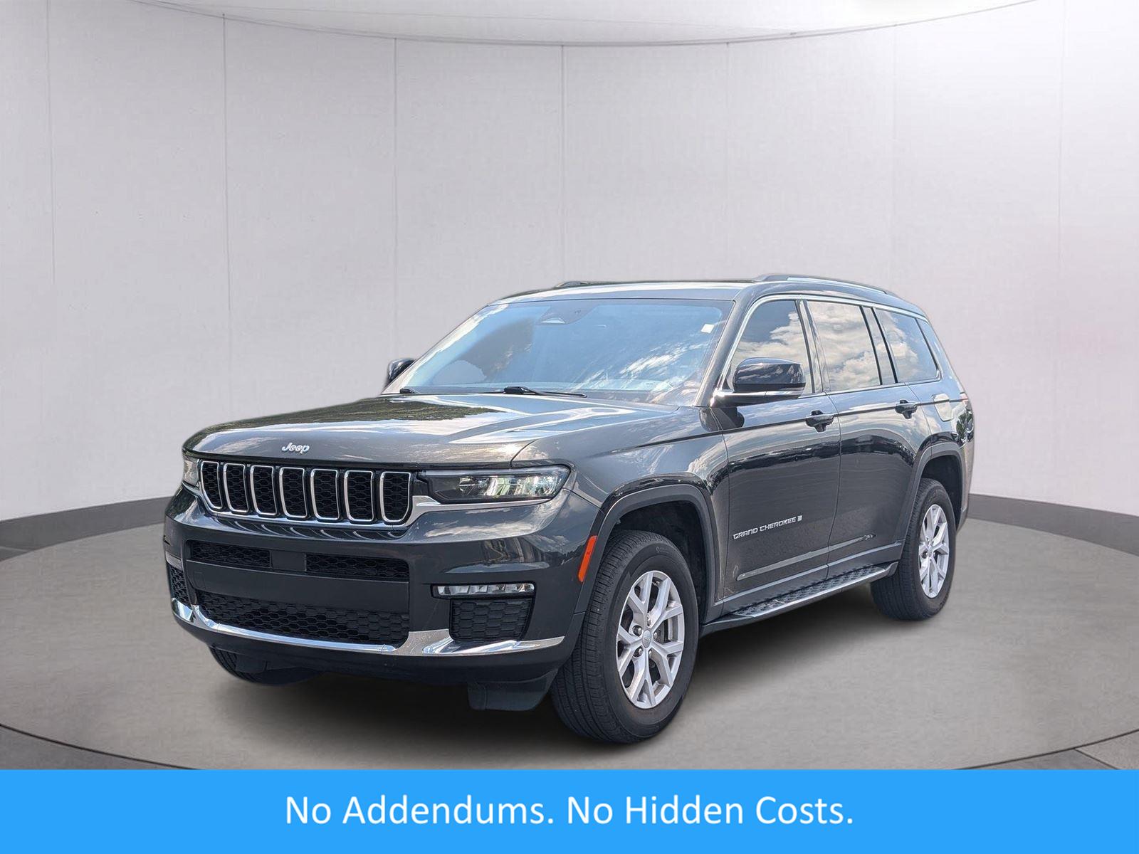 Rocky Mountain Pearlcoat 2022 Jeep Grand Cherokee L SUV / Crossover Four-Wheel Drive 8-Speed Automatic
