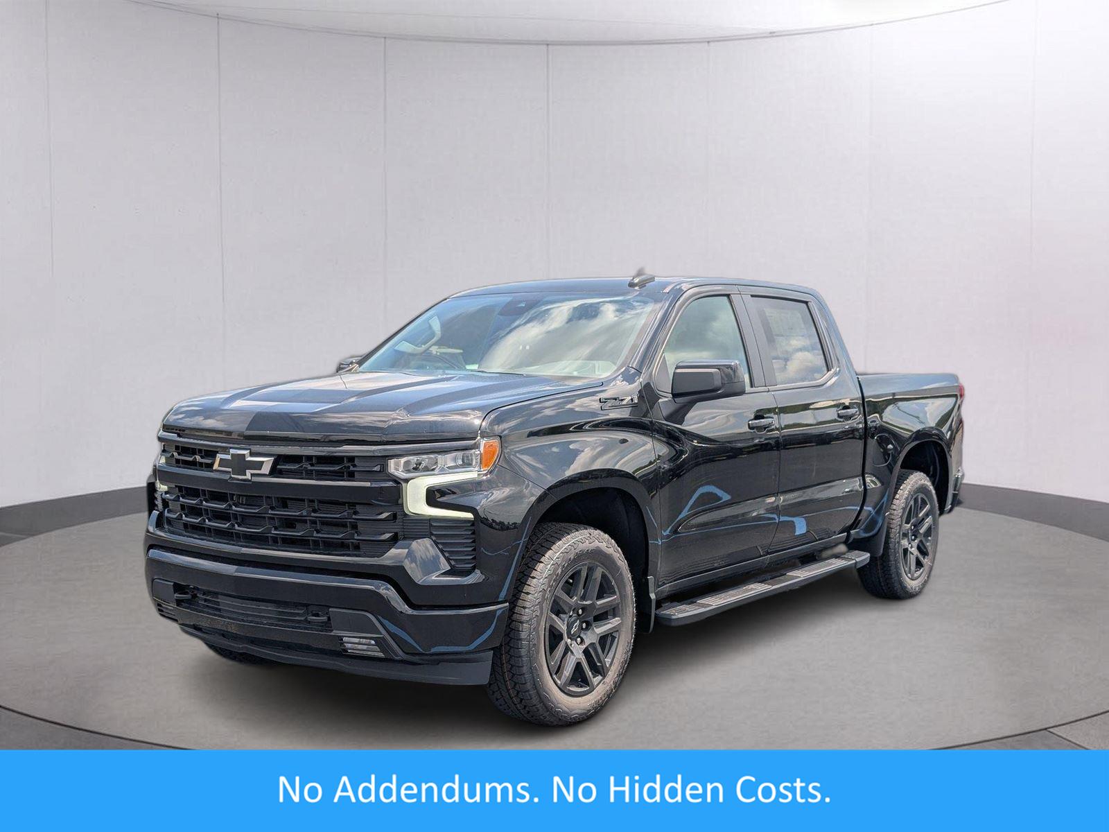 Black 2026 Chevrolet Silverado 1500 Pickup Truck Four-Wheel Drive Automatic