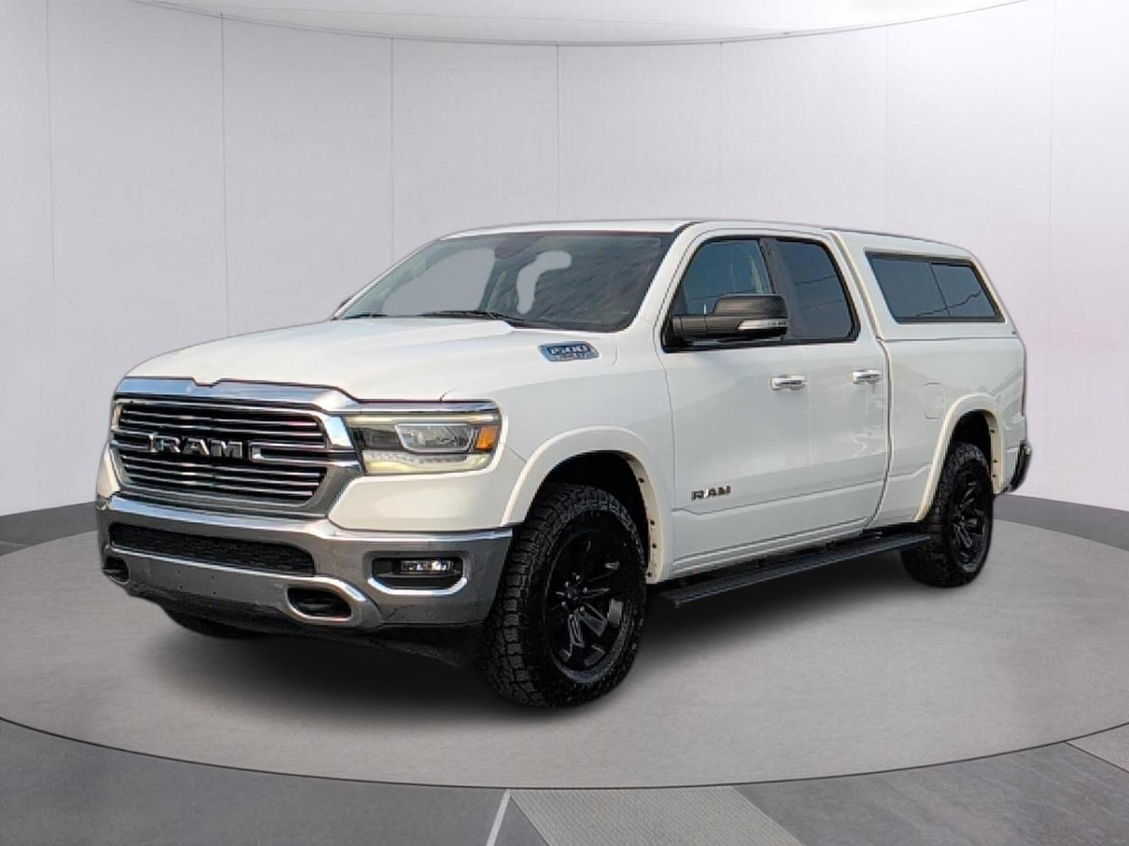 Bright White Clearcoat 2020 RAM 1500 Pickup Truck Four-Wheel Drive 8-Speed Automatic