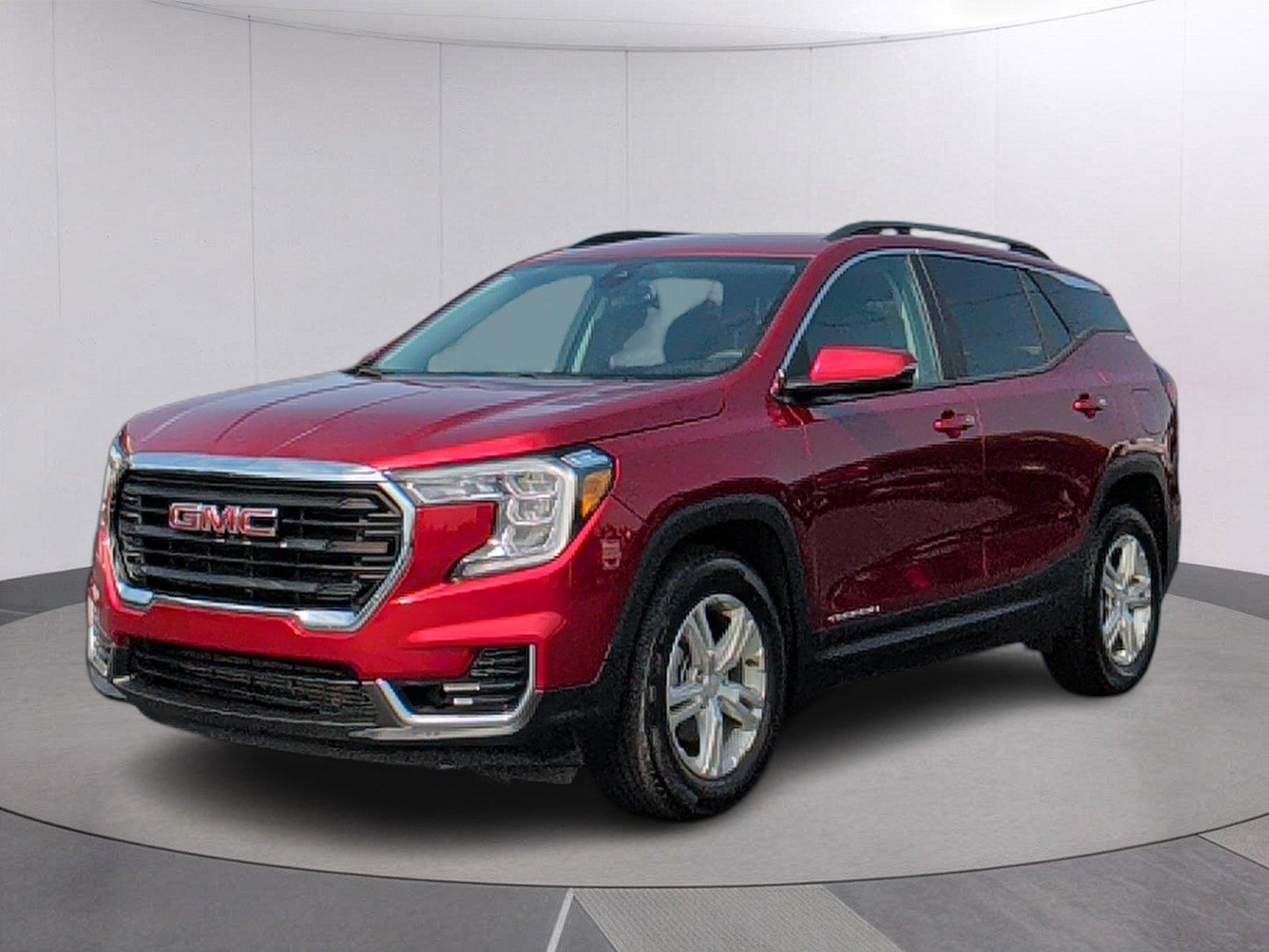 Volcanic Red Tintcoat 2024 GMC Terrain SUV / Crossover Front-Wheel Drive 9-Speed Automatic Overdrive