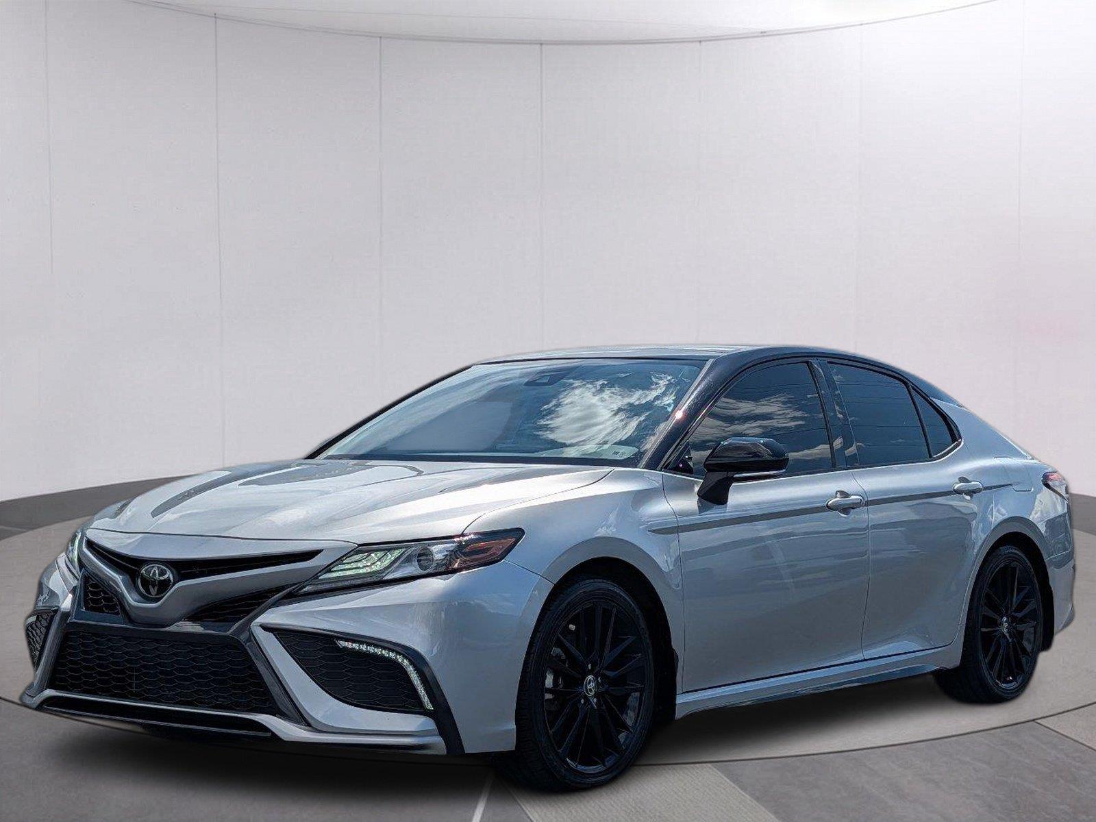 Celestial Silver Metallic/Midnight Black Metallic 2024 Toyota Camry Sedan Front-Wheel Drive 8-Speed Automatic