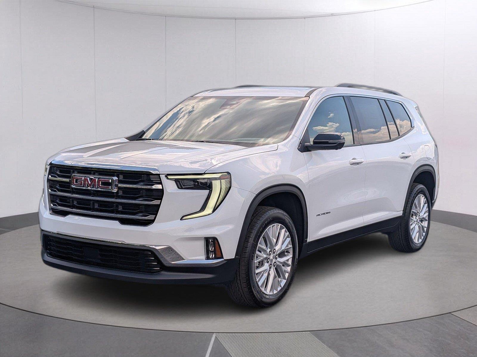Summit White 2027 GMC Acadia SUV / Crossover Front-Wheel Drive 8-Speed Automatic