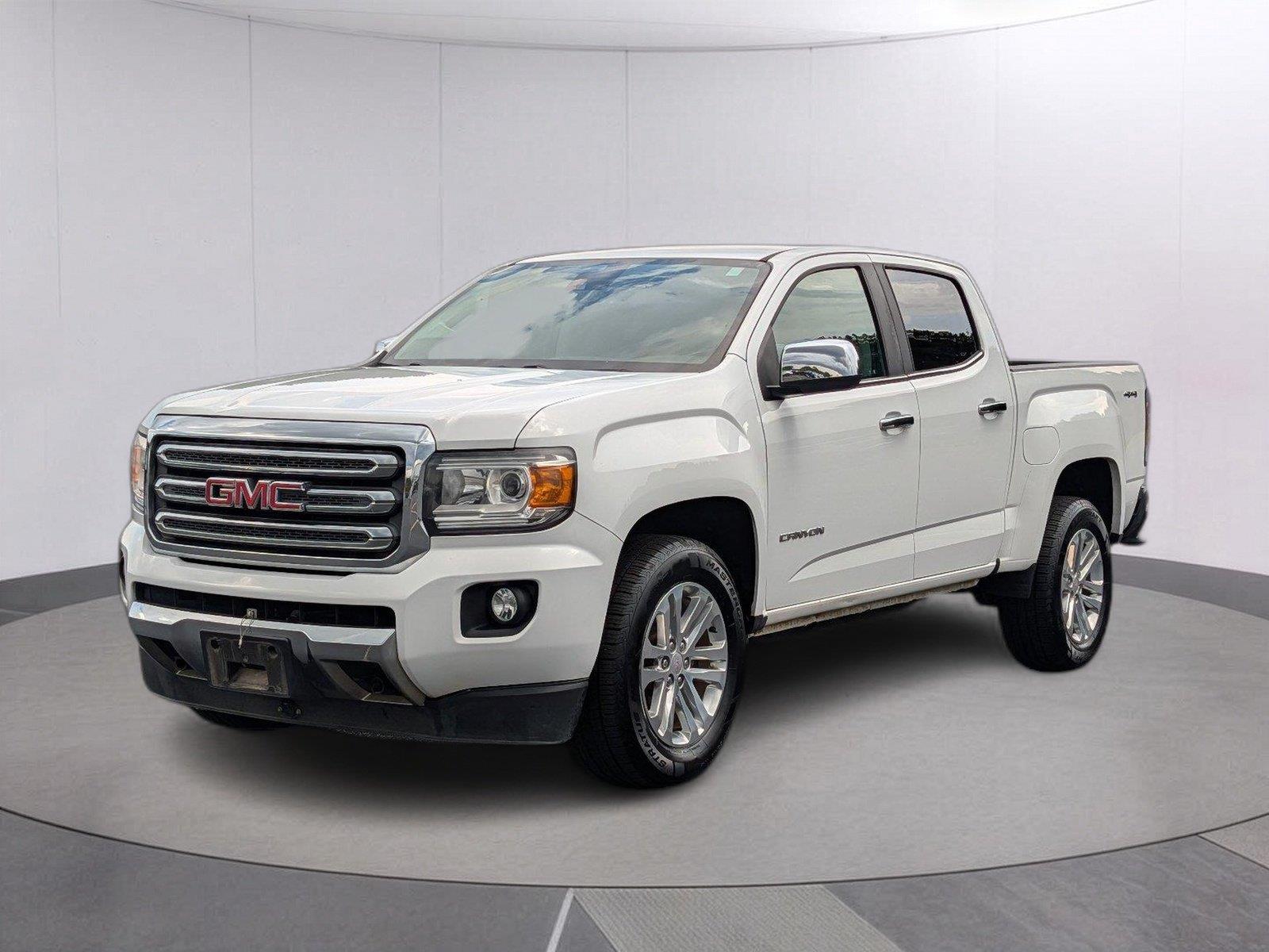 Summit White 2020 GMC Canyon Pickup Truck Four-Wheel Drive 8-Speed Automatic