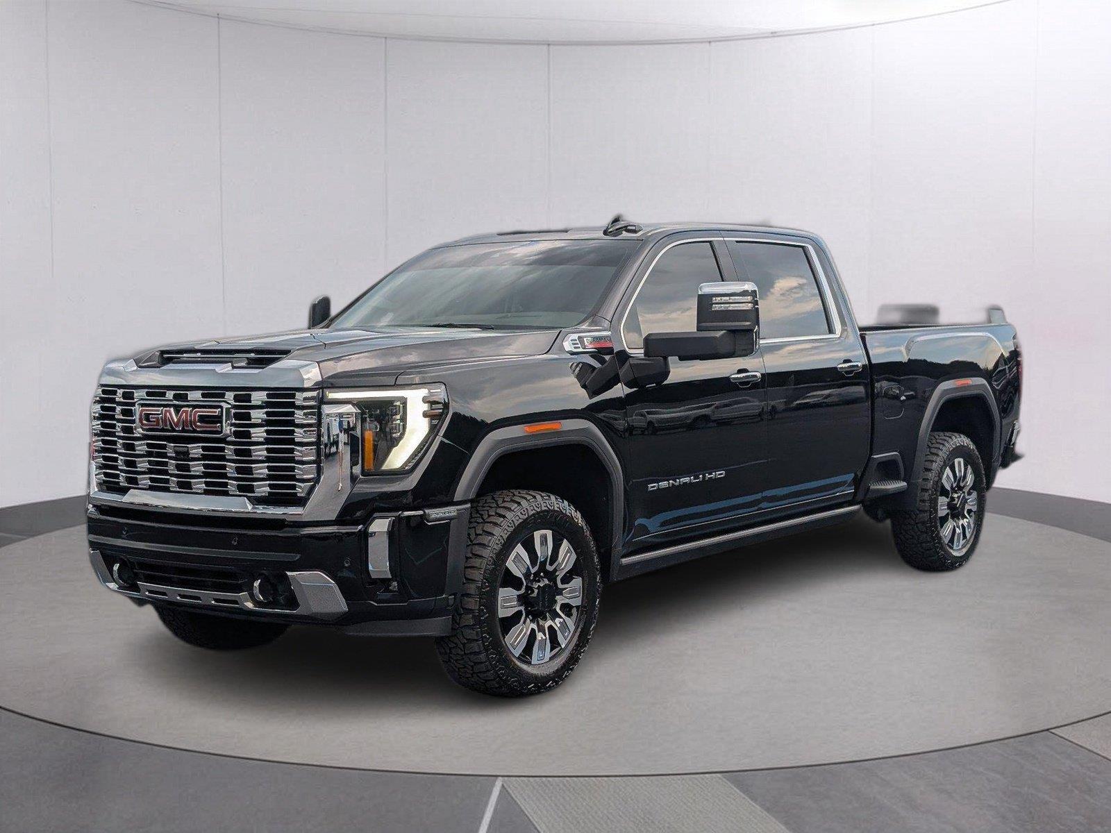 Onyx Black 2025 GMC Sierra 2500HD Pickup Truck Four-Wheel Drive Automatic